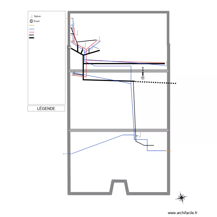 Dionne Gauthier plomberie_002. Plan de 