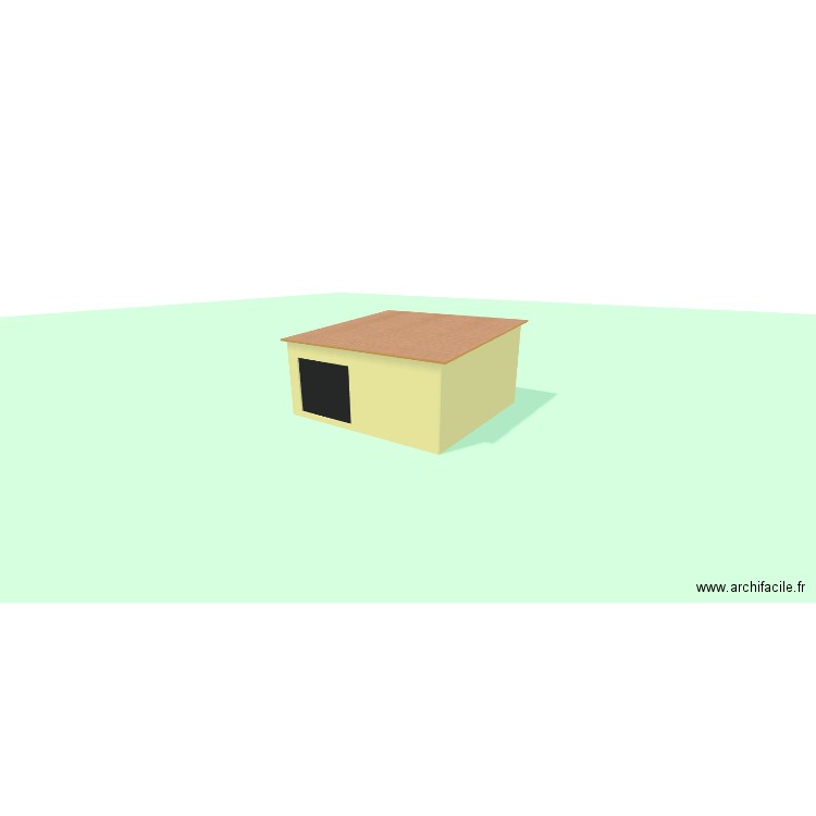 GARAGE SEBASTIEN. Plan de 1 pièce et 33 m2