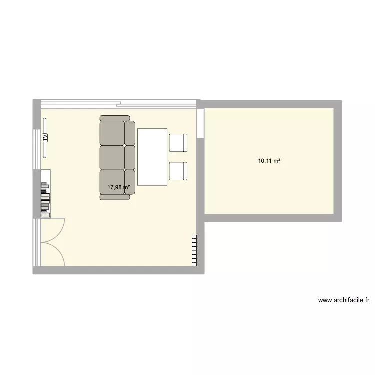saint cloud. Plan de 2 et 28 m² saint cloud. Plan de 2 et 28 m²