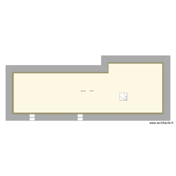 LE BOUTEILLER ETAGE. Plan de 0 pièce et 0 m2