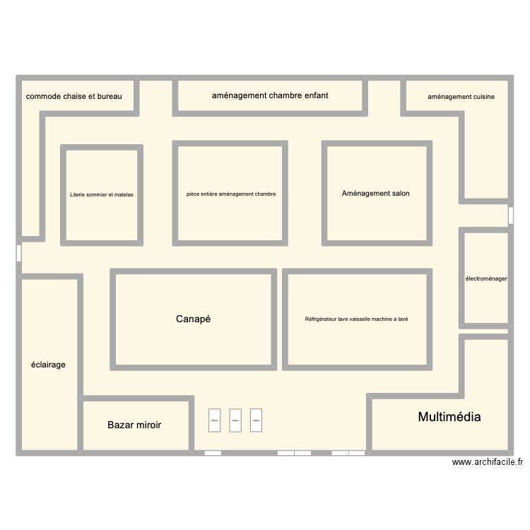 confort a moi. Plan de 12 pièces et 630 m2