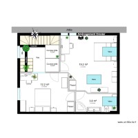 Plan Grenier aménagé