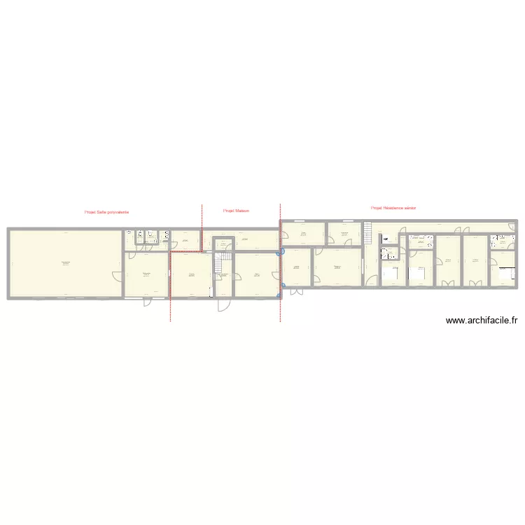 Les 3 saules rénovation V2. Plan de Les 3 saules rénovation V2. Plan de