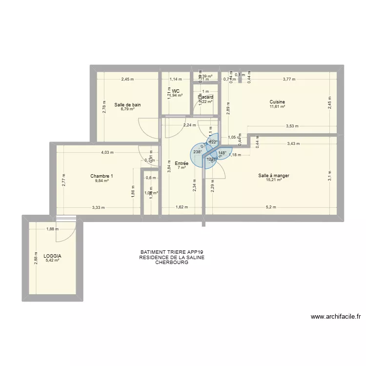 BAT TRIERE APP 19. Plan de 