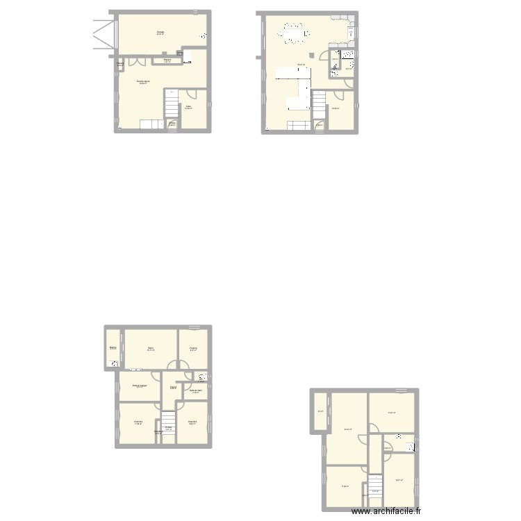 meyzieu. Plan de 31 pièces et 290 m2