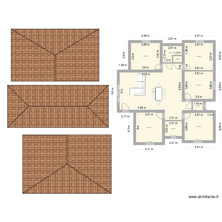cc1. Plan de 0 pièce et 0 m2