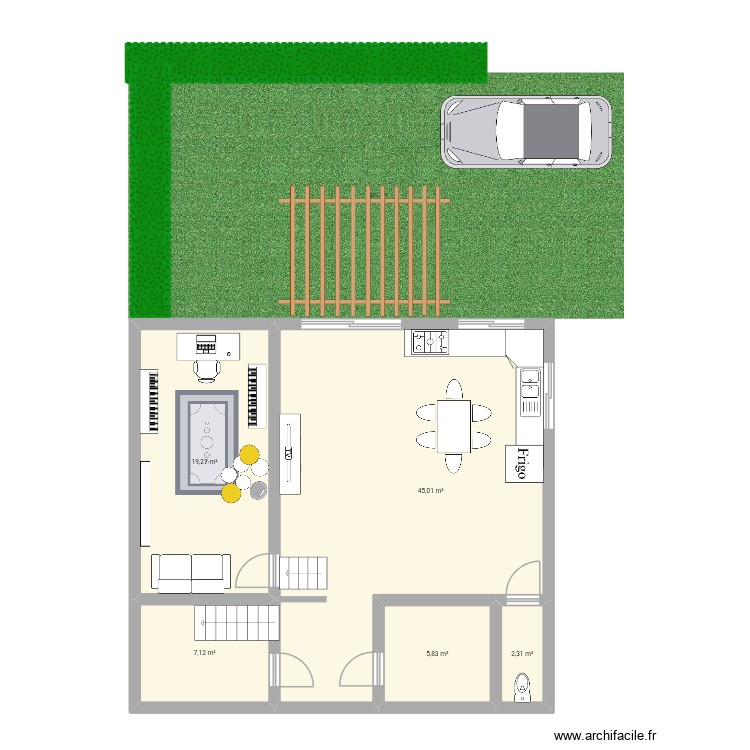 Maison. Plan de 0 pièce et 0 m2 Maison. Plan de 0 pièce et 0 m2