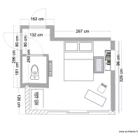 B) plan extension pr chambre devt