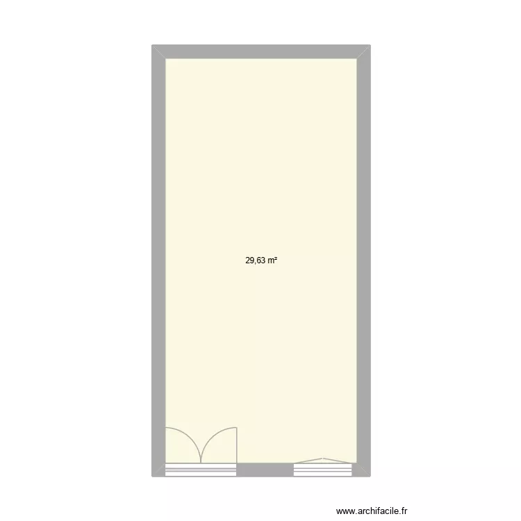 Base 2. Plan de 1 Pièce et 30 m² Base 2. Plan de 1 Pièce et 30 m²