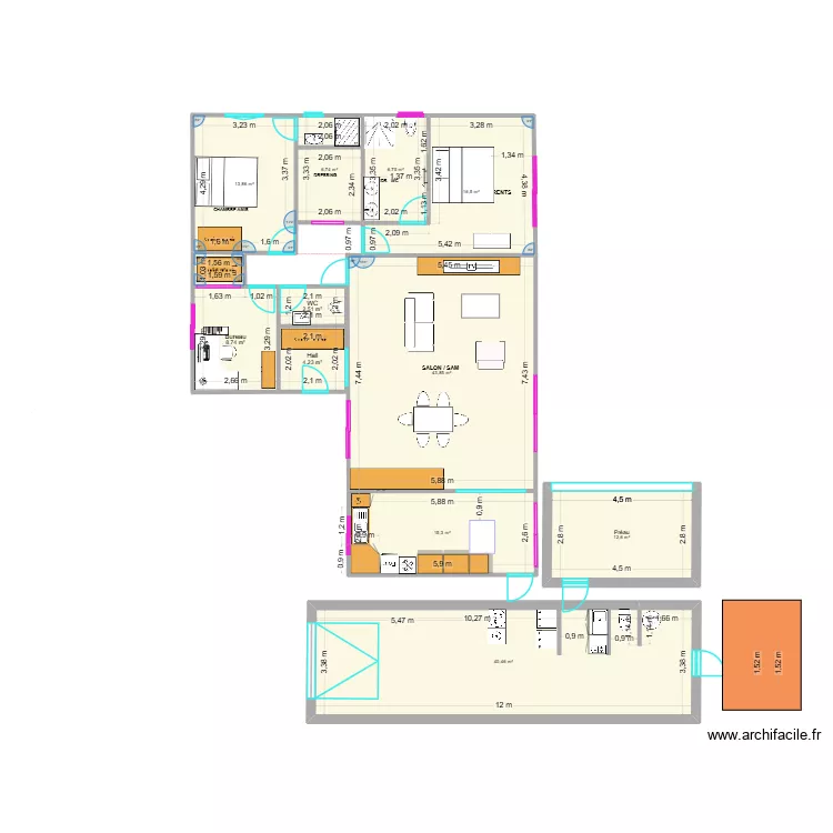 Projet 85 pont habert 1 A. Plan de 