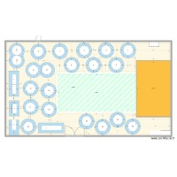 Plan réveillon 2025-2026 avec cotations