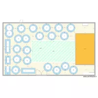 Plan réveillon 2025-2026 avec cotations
