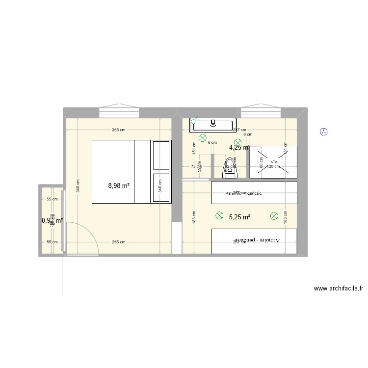 suite parentale 3. Plan de 0 pièce et 0 m2