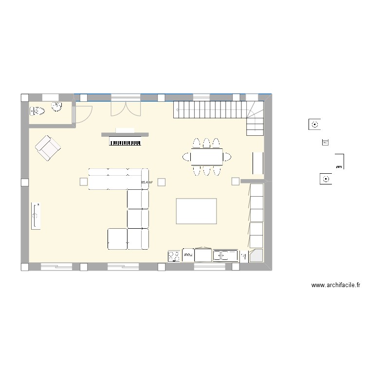 villa giovina plan. Plan de 0 pièce et 0 m2