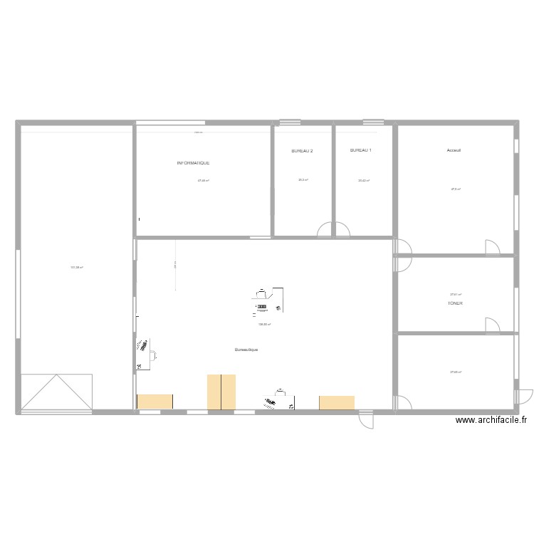 Projet STD V2. Plan de 8 pièces et 431 m2