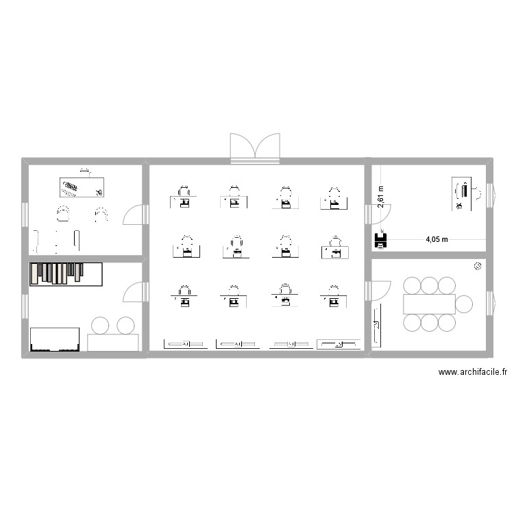 Plan COUSP. Plan de 0 pièce et 0 m2