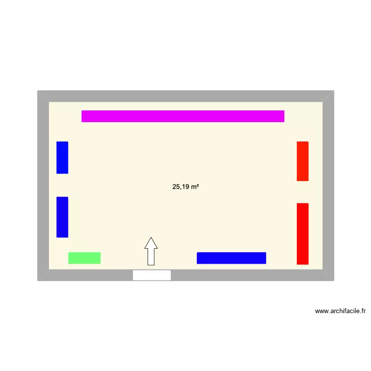 Stand Boho. Plan de 1  et 25 m²