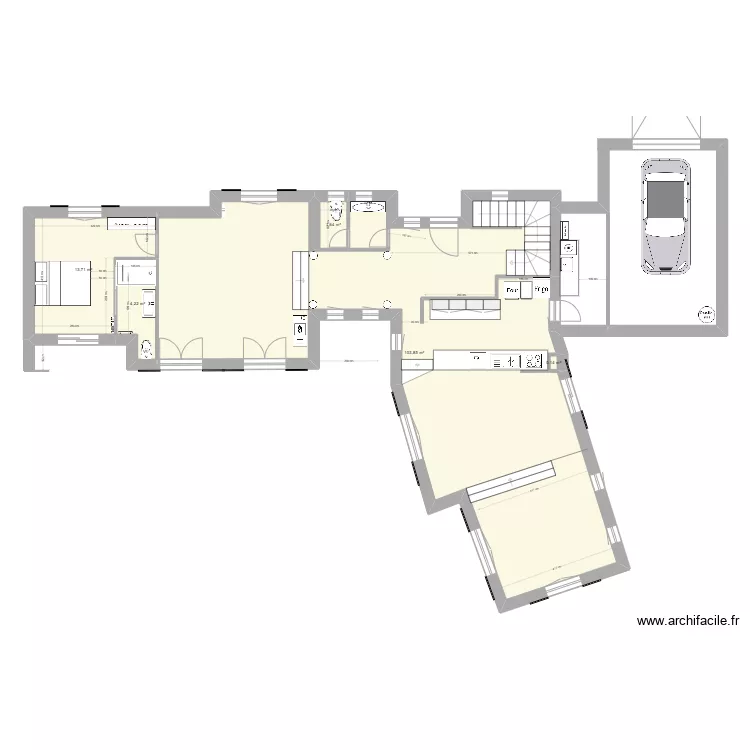 BANDOL RDC Cha P1. Plan de 
