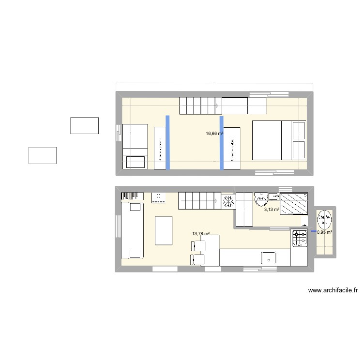 ti2. Plan de 0 pièce et 0 m2