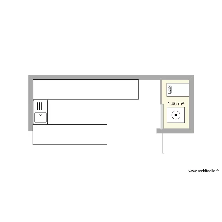 cuisine d'&eacute;t&eacute;. Plan de 