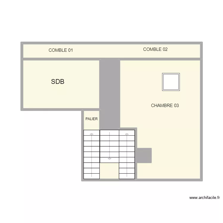 ETAGE NIMES APPART. Plan de 