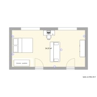 projet chambre bas