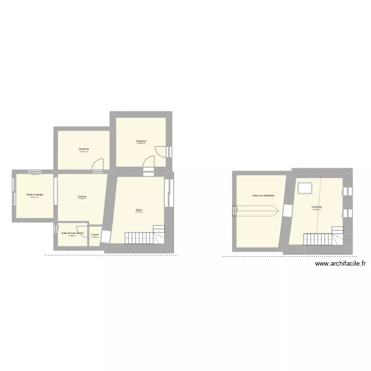 CORET Caroline - COULOUNIEIX. Plan de 10 et 100 m² CORET Caroline - COULOUNIEIX. Plan de 10 et 100 m²
