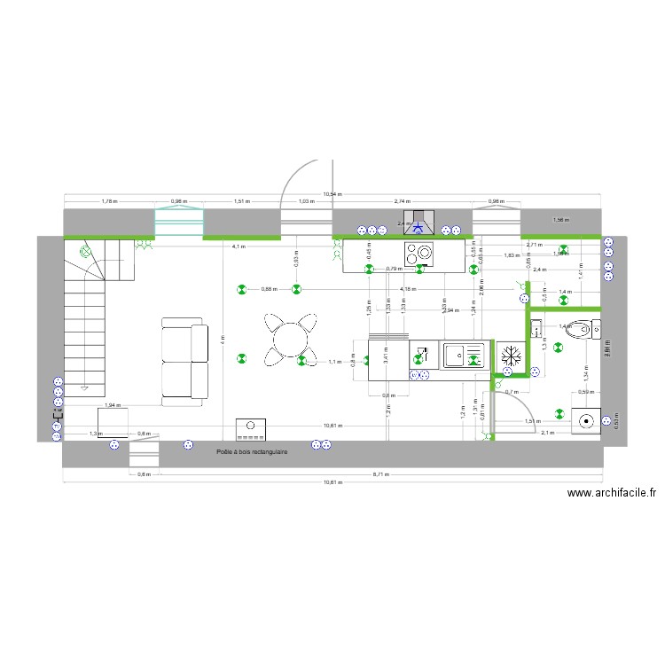 plan maison saint andre 5. Plan de 0 pièce et 0 m2