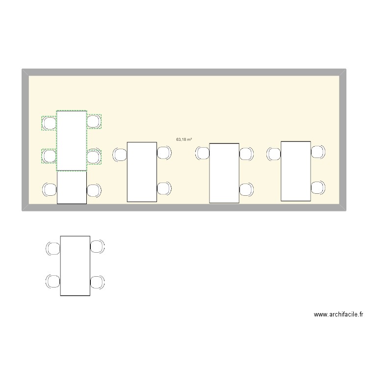 BURO4 - 420cm. Plan de 0 pièce et 0 m2