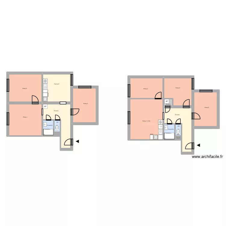 Matěje Kopeckého 632 byt 14, OV 2.VAR. Plan de 21 et 269 m² Matěje Kopeckého 632 byt 14, OV 2.VAR. Plan de 21 et 269 m²