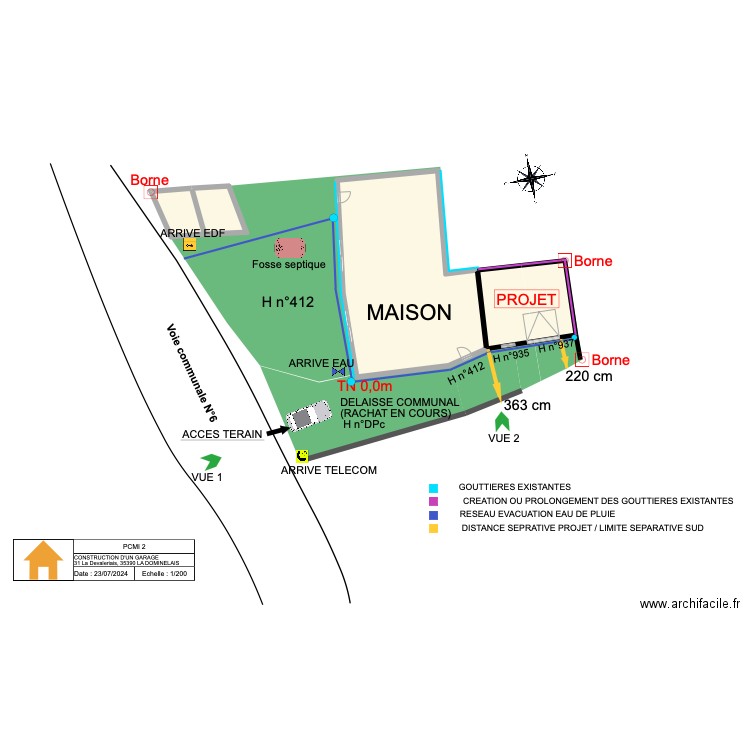 PCMI2 OK. Plan de 0 pièce et 0 m2