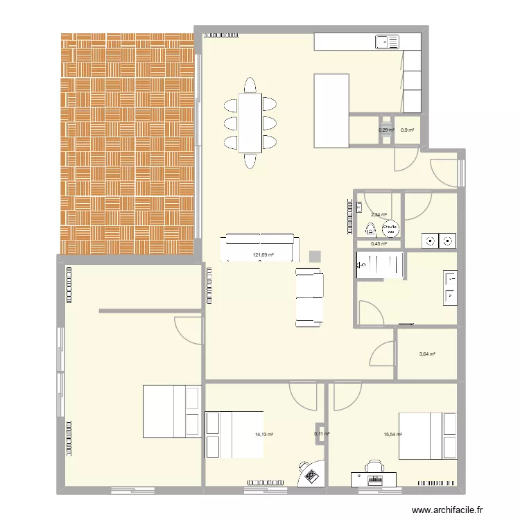 Loft implantation. Plan de 9 et 159 m² Loft implantation. Plan de 9 et 159 m²