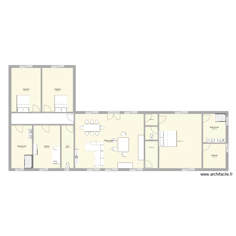maison flo/vince 2. Plan de 