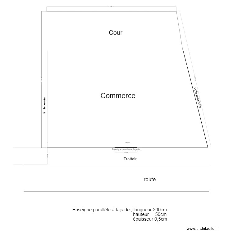 Plan Masse. Plan de 0 pièce et 0 m2