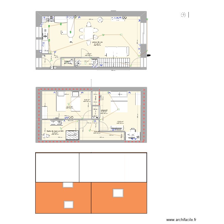MAISON KILLIAN. Plan de 0 pièce et 0 m2