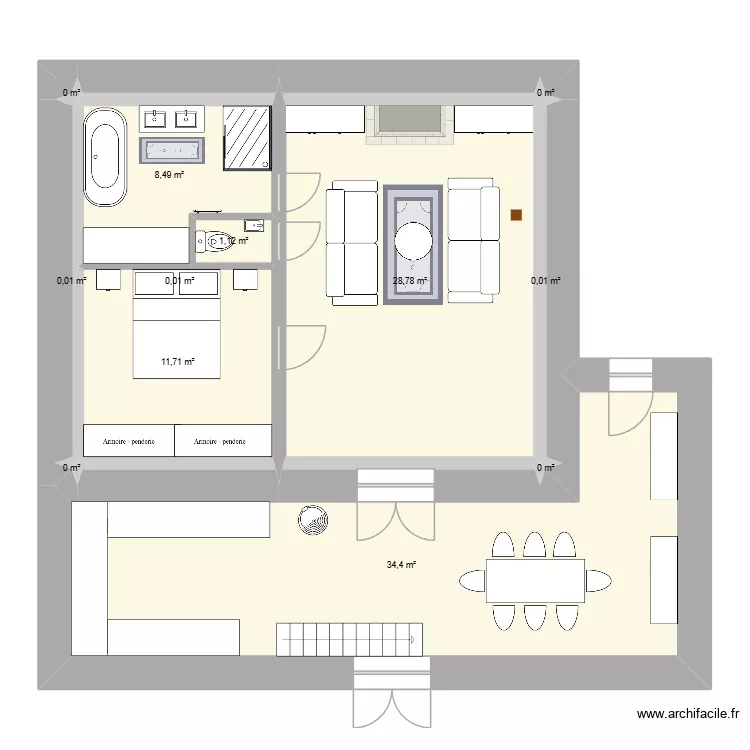 maison. Plan de 0 pièce et 0 m2 maison. Plan de 0 pièce et 0 m2