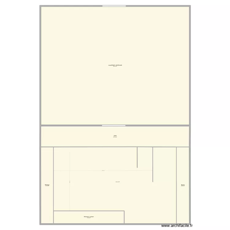 extension possible. Plan de 