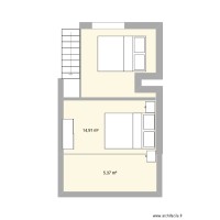 plan 2 chambres