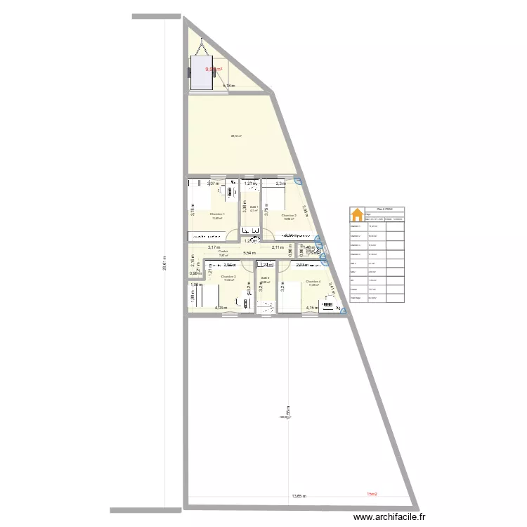 nouveau plan jo melet 2. Plan de 