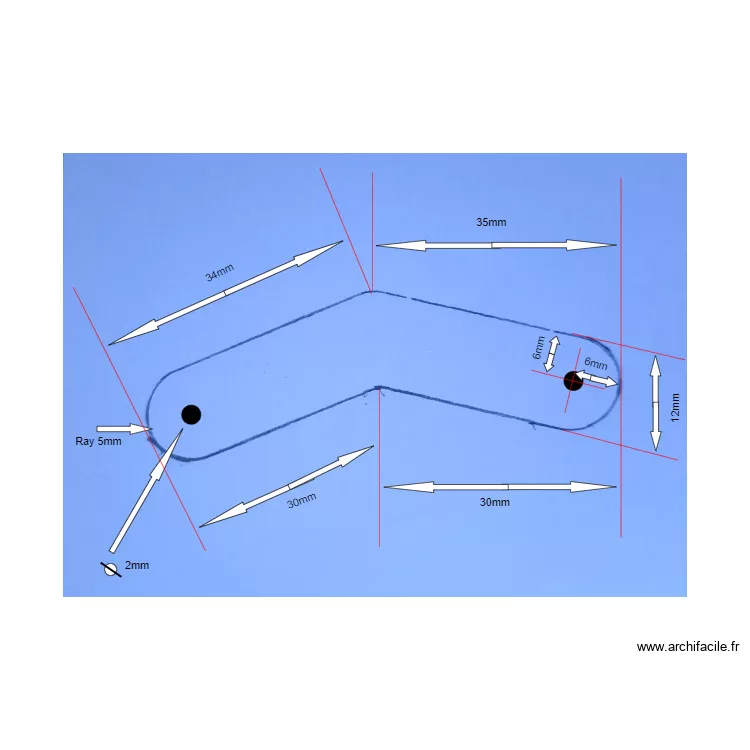 bras. Plan de 