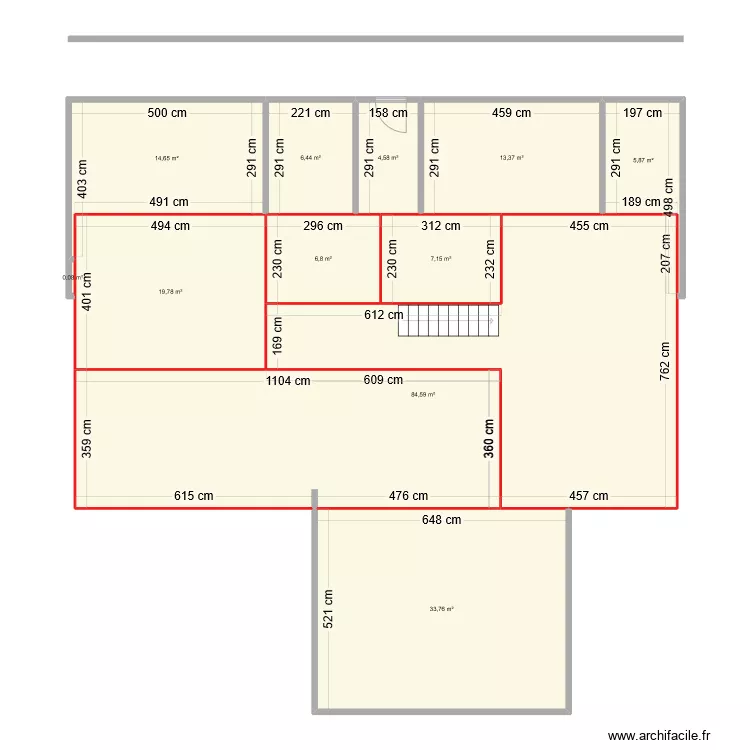 bernadette 2etage h. Plan de 