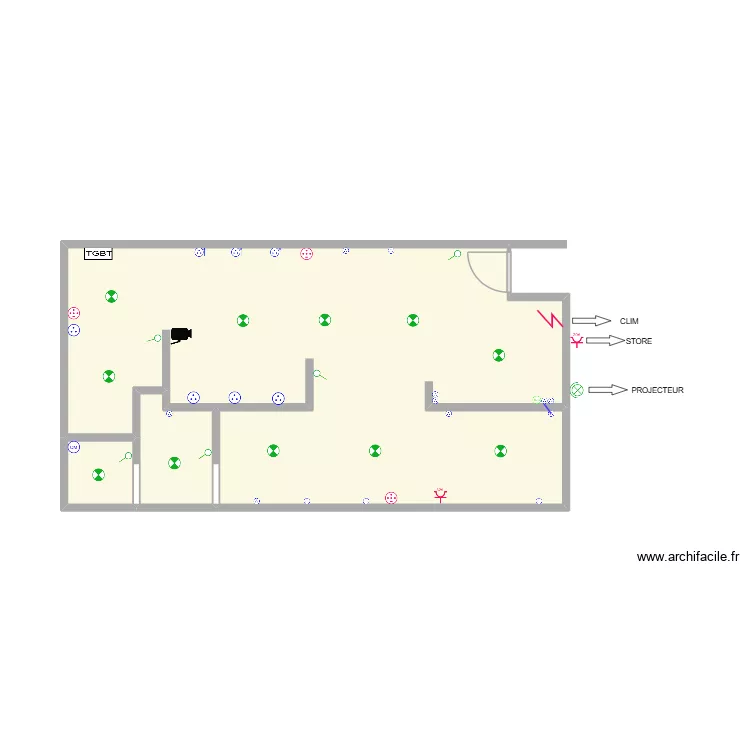 MEDINA 3. Plan de 3  et 29 m²