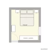 Logement communal chambre parentale