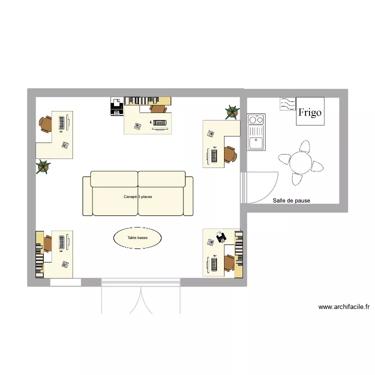 boutique alba. Plan de 1 et 10 m² boutique alba. Plan de 1 et 10 m²