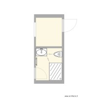 Vestibule et salles de bains appatement 2ème 06.04.24