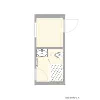 Vestibule et salles de bains appatement 2&egrave;me 06.04.24