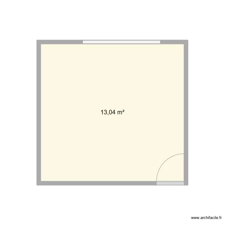 chambre. Plan de 1 et 13 m² chambre. Plan de 1 et 13 m²