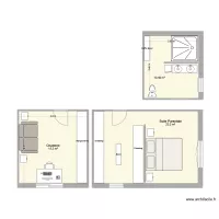 Suite parentale + SDB + 1 Chambre