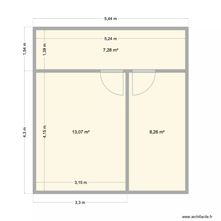 app 3 etage goy. Plan de 