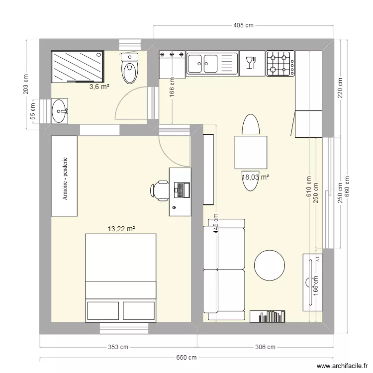 MODULE 35 projet am&eacute;nagement. Plan de 